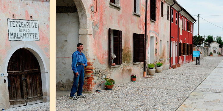 tra le vie del borgo